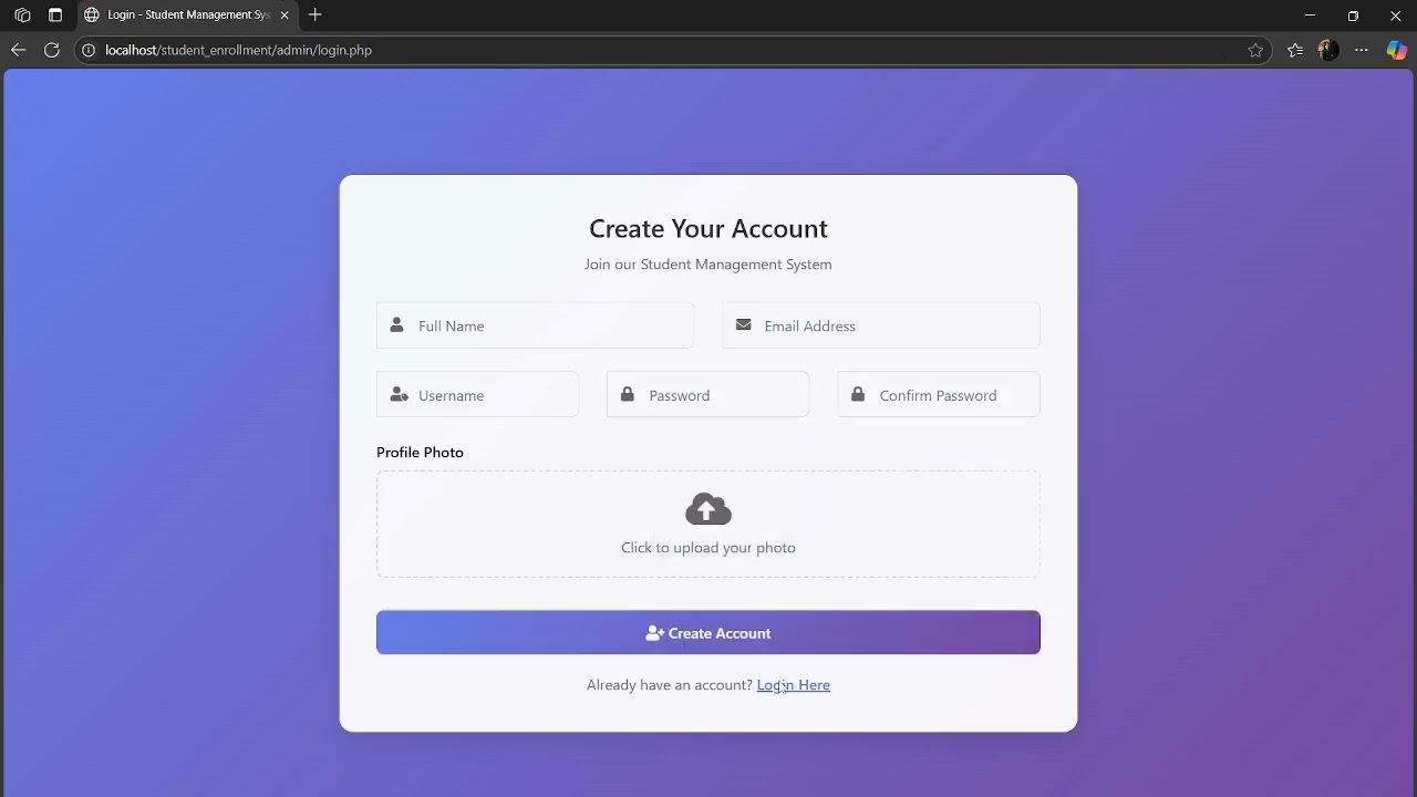 Student Enrollment System