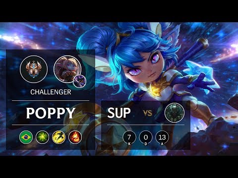 Poppy Support vs Pyke - BR Challenger Patch 9.24
