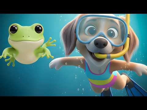 Nesia i żabka 🐸 | Piosenka dla dzieci – Świat Dziecięcych Piosenek