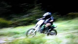 preview picture of video 'Kx 100 track riding'