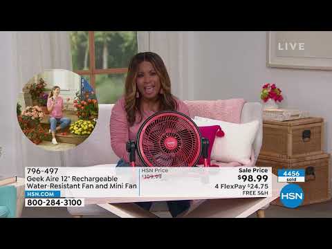 HSN | Summer Home Solutions - Geek Aire 06.18.2022 - 03 PM