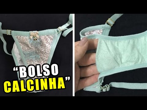 VOCÊ SABE PRA QUE SERVE ESSE BOLSO NAS CALCINHAS?