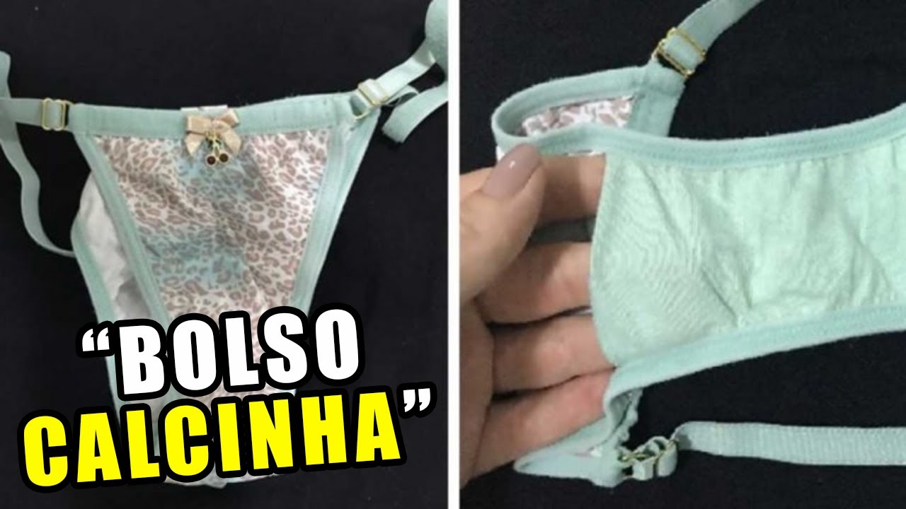 VOCÊ SABE PRA QUE SERVE ESSE BOLSO NAS CALCINHAS