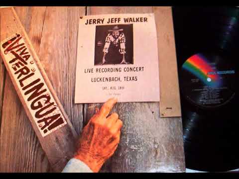 Backsliders Wine , Jerry Jeff Walker & The Lost Gonzo Band , 1973 Vinyl