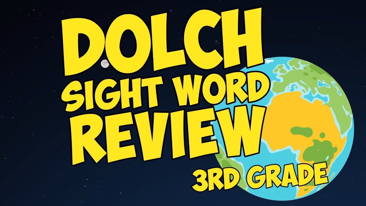 Dolch Sight Word Review | Third Grade | Jack Hartmann