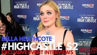 Bella Heathcote Interviewed at The Man in the High Castle Season 2 Premiere #HighCastle video