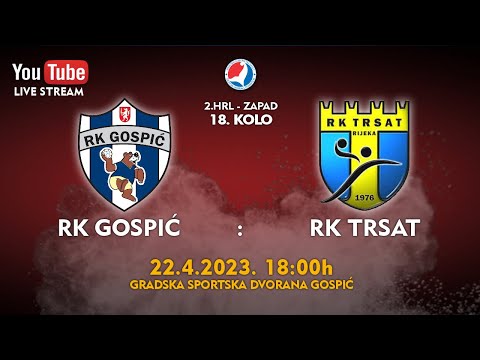 22-23 RK Gospić - RK Trsat - 18. kolo (22.04.2023.)