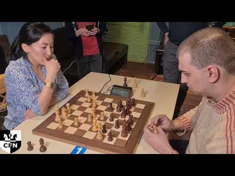 WIM N. Kharmunova (2028) vs A. Savchenko (2008). Chess Fight Night. CFN. Blitz