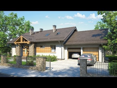 Projekt Domu AMBROZJA Pracownia Projektowa Studio Atrium