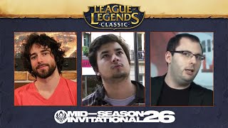SHOWMATCH - DÉCOUVERTE DE LEAGUE OF LEGENDS CLASSIC (ft. Yellowstar, Soaz, Doublelift...)