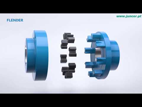 Acoplamento Flender N-EUPEX - Funcionamento e design