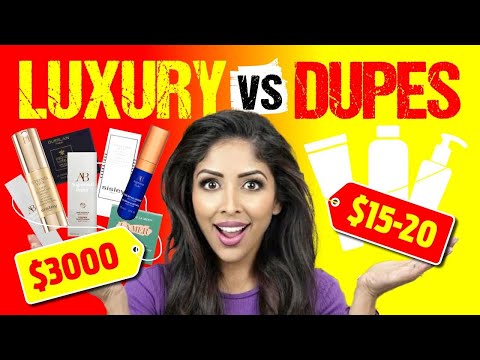 $3000 Luxury Skincare Vs Dupe that Works BETTER