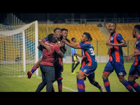 LEGON CITIES FC (1-0) INTER ALLIES - CEPHAS DOKU MAKES IT 1 NILL FOR THE ROYALS.