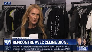 Céline Dion présente sa marque de vêtements pour enfants (BFMTV, Janvier 2019)