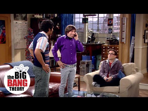 Howard's Impression of Raj | The Big Bang Theory