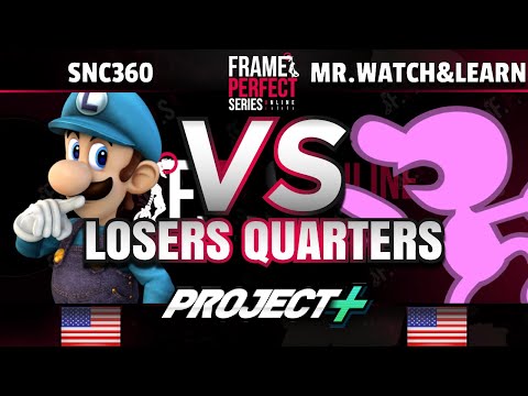 FPS6 Online - Moist Memes|SNC360 (Luigi) vs. PKK|Mr.Watch&Learn (Game&Watch) - Project+ L Quarters