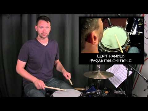 How To Play A Paradiddle-Diddle Drumming Rudiments