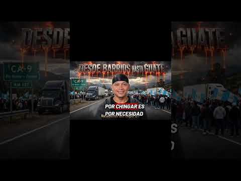 :DESDE BARRIOS HASTA GUATE - Residente del Bajío GT (Video Oficial) | Rap Protesta Guatemala 2025
