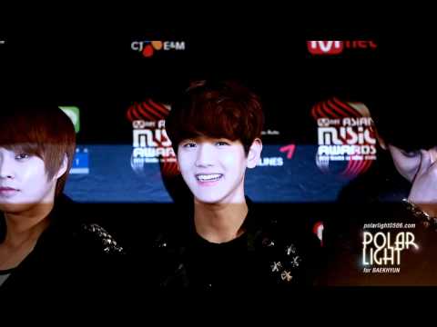 [POLAR LIGHT]121130 MAMA in HK welcome press conference BAEKHYUN
