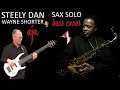 Steely Dan / Wayne Shorter : "Aja" - saxophone solo bass cover [14 of 14 Rock Sax Solos]