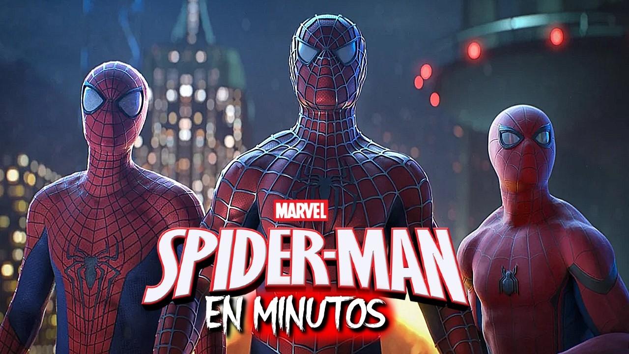 SPIDER-MAN: Los 3 UNIVERSOS (Resumen Brutal) EN MINUTOS