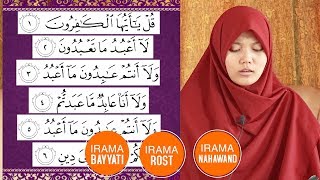 Download lagu Yuk Belajar Memindahkan Irama ke Ayat Pendek Al-Kafirun, Bayyati Rost Nahawand mp3