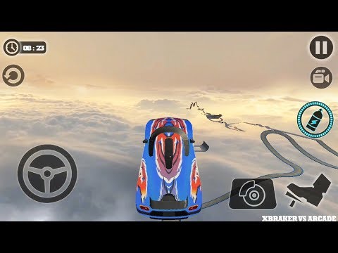 Impossible Car Tracks 3D: Blue Car Driving Levels 14 and 15 Completed - Android GamePlay 2019