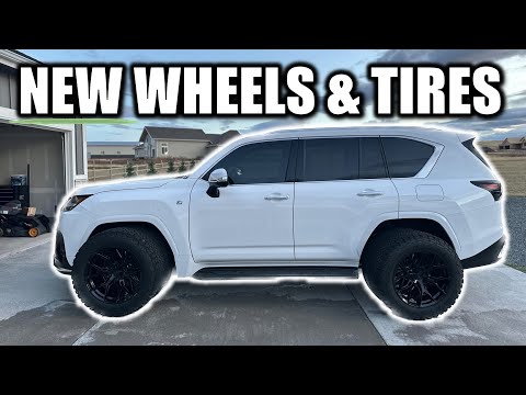 VOSSEN Wheels and BFGoodrich KO2s for my 2023 Lexus LX 600 F Sport!!