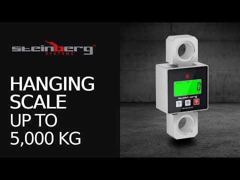 vídeo - Dinamómetro digital - 5.000 kg