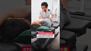 Is this the CRACK you’ve been needing⁉️ #chiropractic #backpain #neckpain #trending