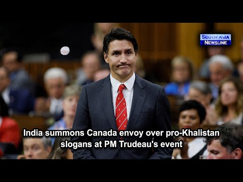 India summons Canada envoy over pro Khalistan slogans at PM Trudeau's event