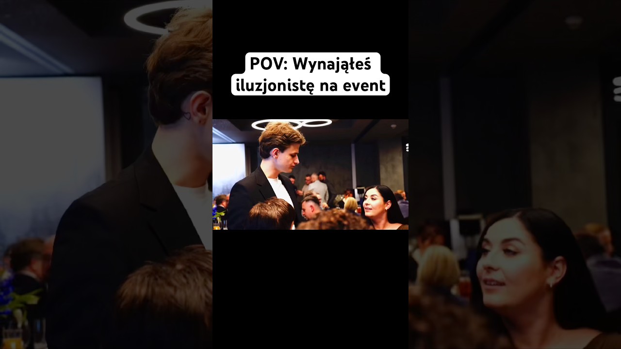 POV: Wynająłeś Iluzjonistę na Event #iluzjonista #atrakcja #eventmanager
