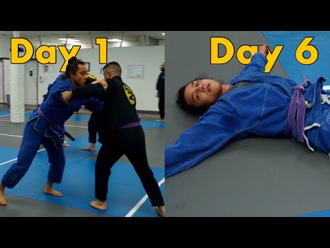 A Week of BJJ (What it looks like)