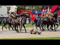 Royal Guard Shockingly Thrown From His Horse In London Household Cavalry