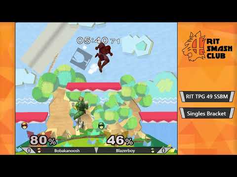 RIT TPG 49 SSBM - Losers - Blazerboy vs Bobakanoosh