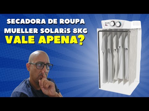 ✅Atualizado! Secadora de Roupa Mueller Solaris 8Kg ainda Vale apena?