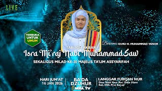Download lagu [LIVESTREAM] Peringatan Isra mi'raj & Milad Majelis Ta'lim ASSYARIFAH KE-20 |  GURU YANOR KELUA mp3