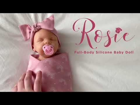 Meet Paradise Galleries Rosie, Full-body Silicone Baby Doll