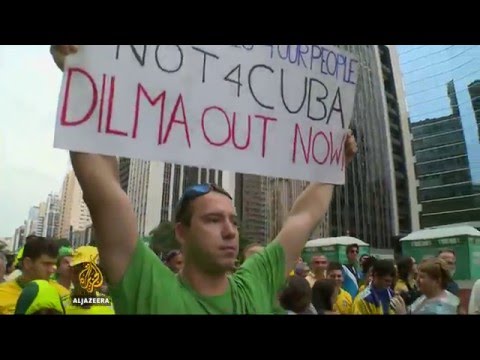 Brazil debates Rousseff's future ahead of impeachment vote