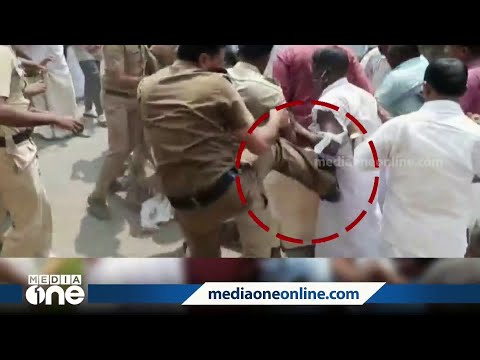 കെ റെയിൽ സമരക്കാരെ ബൂട്ടിട്ട് ചവിട്ടിയ പൊലീസുകാരനെതിരെ നടപടി