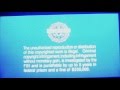 Warner Home Video Logo Widescreen With FBI Warning 1