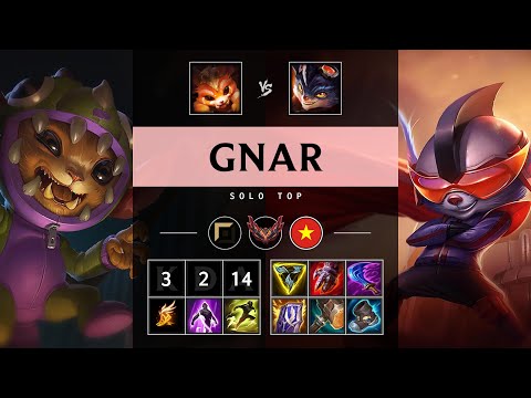 Gnar Top vs Rumble - VN Grandmaster Patch 25.14