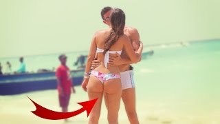 KISSING GIRLS in BIKINI! Social Experiment