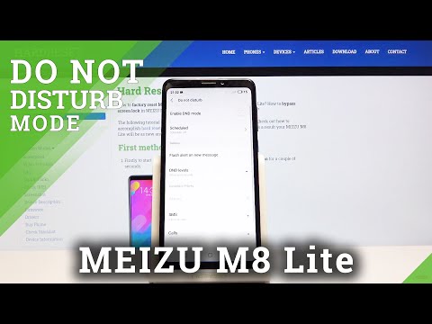 How to Activate Do Not Disturb Mode in MEIZU M8 Lite – Silent Mode