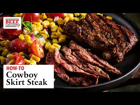 How To Make Cowboy Skirt Steak 🥩