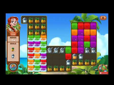 Lost Island Blast Adventure Level 1236 NO BOOSTERS - A S GAMING