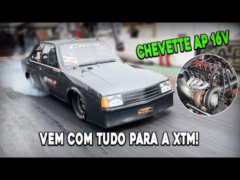 Chevette AP 16v vem com tudo para a XTM! #brasileirão2022