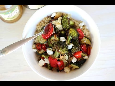 Dinner Recipe: Roasted Veggie Quinoa Bowl by Everyday Gourmet with Blakely