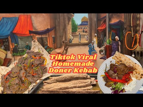 STIR-FRY VERSION- Homemade Doner Kebab Recipe | TikTok Viral Doner Kebab Recipe | How To Make Doner