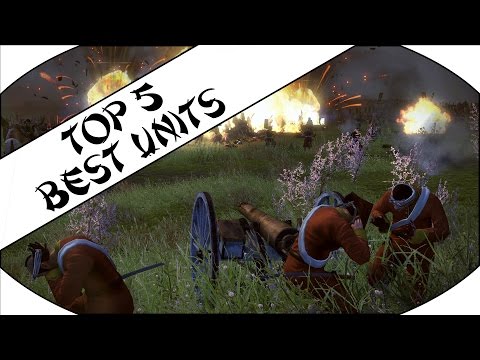 TOP 5 BEST UNITS - Total War: Shogun 2 - Fall of the Samurai!